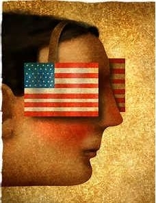 America with blinders